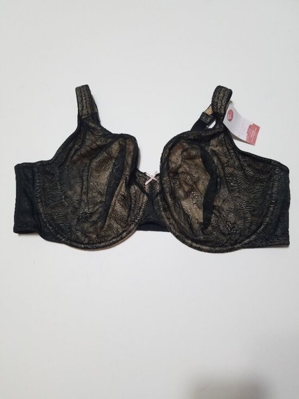 NWT Cacique Unlined Full Coverage Underwire Lace Bra Size 46DD